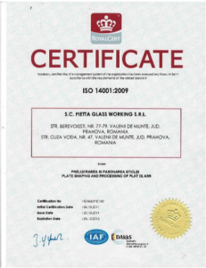 ISO 14001 cert